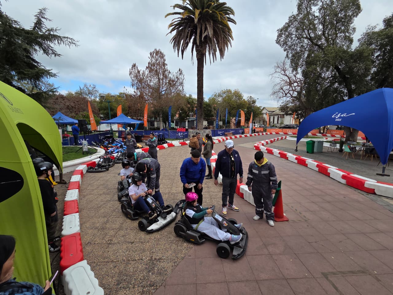 La electromovilidad llegó a Peñaflor de la mano de E-Karts